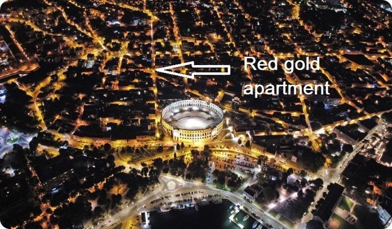 Red Gold Apartment Pula Exterior photo